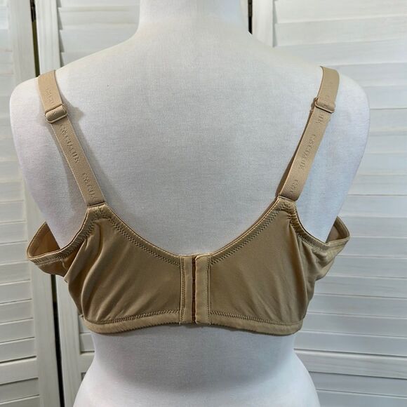 Cacique Bra 46DD Deep Plunge Beige Nude - Picture 8 of 15